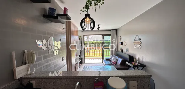 Flat com 1 Quarto para alugar, 39m² no Cumbuco, Caucaia