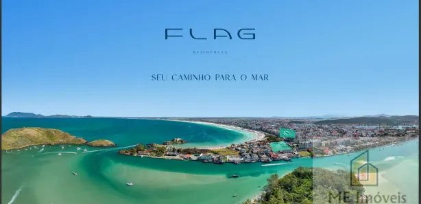 Flat com 1 Quarto à venda, 42m² no Passagem, Cabo Frio