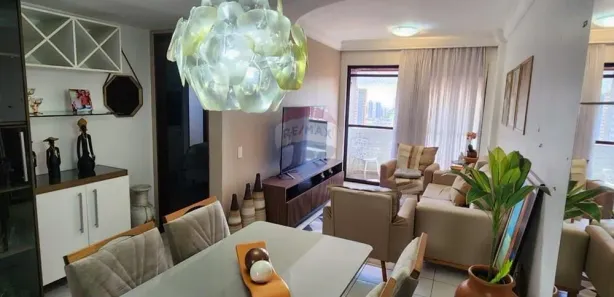 Apartamento com 3 Quartos para alugar, 85m² no Manaíra, João Pessoa