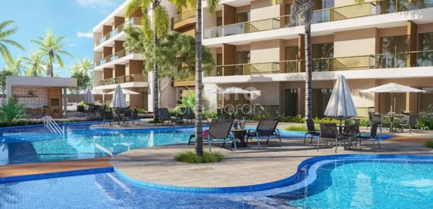 Apartamento com 1 Quarto à venda, 29m² no Porto de Galinhas, Ipojuca