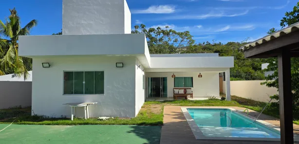 Casa de Condomínio com 3 Quartos para alugar, 160m² no Busca Vida (Abrantes), Camaçari