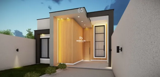 Casa com 3 Quartos à venda, 60m² no Bosque Santo Antônio, Fazenda Rio Grande