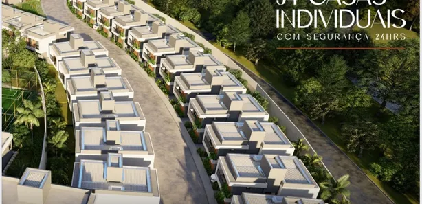 Casa de Condomínio com 3 Quartos à venda, 138m² no Buraquinho, Lauro de Freitas