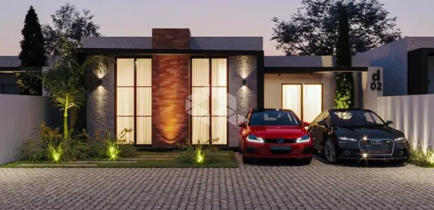 Casa de Condomínio com 3 Quartos à venda, 127m² no Diácono João Luiz Pozzobon, Santa Maria