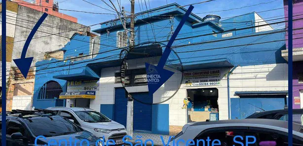 Galpão / Depósito / Armazém para alugar, 1530m² no Centro, São Vicente