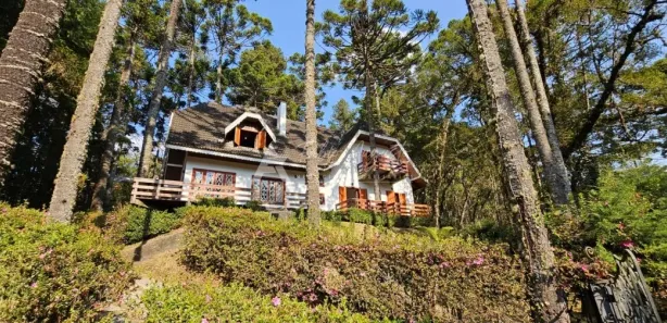Casa de Condomínio com 5 Quartos à venda, 523m² no Loteamento Veu da Noiva, Campos do Jordão