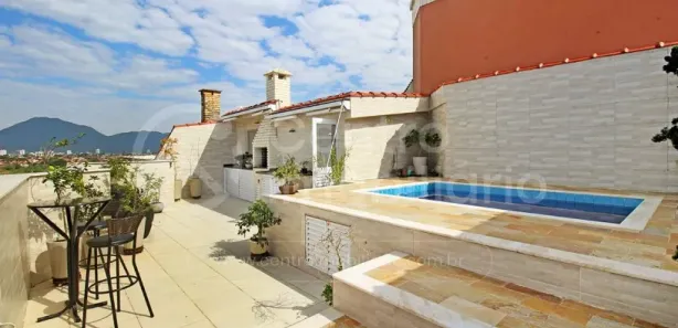 Cobertura com 3 Quartos à venda, 153m² no Jardim Tres Marias, Peruíbe