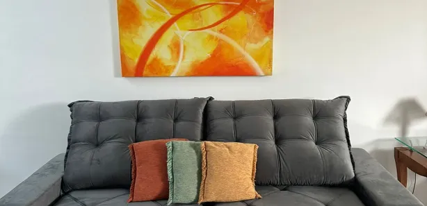 Flat com 1 Quarto para alugar, 69m² no Gonzaga, Santos