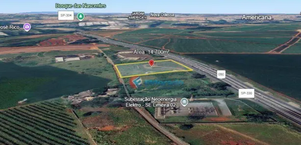 Terreno / Lote / Condomínio à venda, 14700m² no Jardim Nova Limeira, Limeira