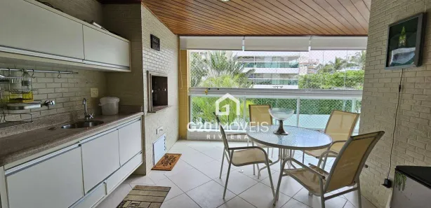 Apartamento com 4 Quartos para alugar, 138m² no Riviera, Bertioga