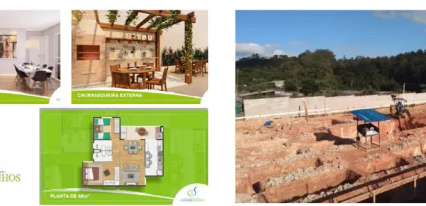 Apartamento com 2 Quartos à venda, 68m² no Colinas de Cotia, Cotia