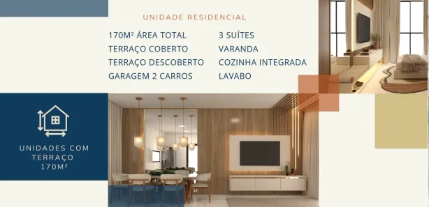 Casa de Condomínio com 3 Quartos à venda, 170m² no Pitangueiras, Lauro de Freitas