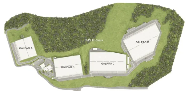 Galpão / Depósito / Armazém para alugar, 6413m² no Jardim Itapecerica, Itapecerica da Serra