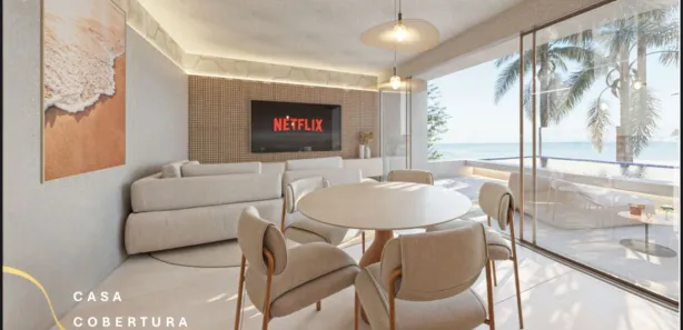 Cobertura com 4 Quartos à venda, 257m² no Maracaipe, Ipojuca