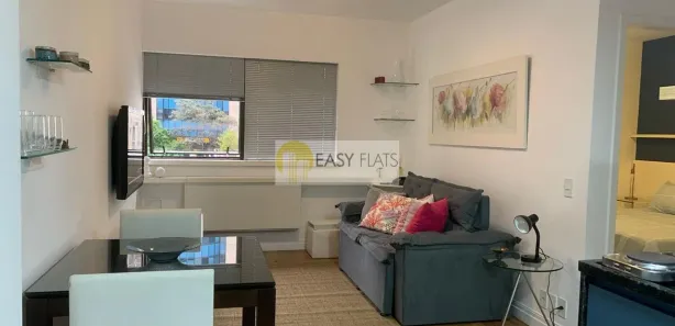 Apartamento com 1 Quarto para alugar, 40m² no Jardim Paulista, São Paulo