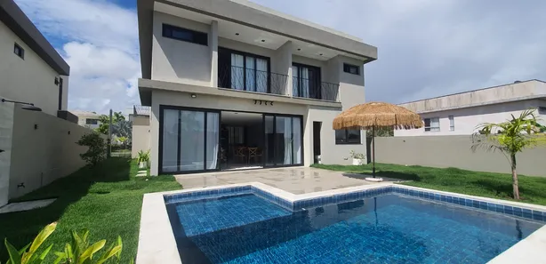 Casa de Condomínio com 4 Quartos à venda, 500m² no Alphaville (Abrantes), Camaçari