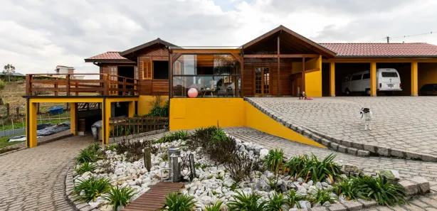 Casa de Condomínio com 2 Quartos à venda, 200m² no Loteamento Bosque Merhy, Quatro Barras