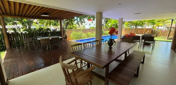 Casa de Condomínio com 5 Quartos à venda, 382m² no Guarajuba (Monte Gordo), Camaçari