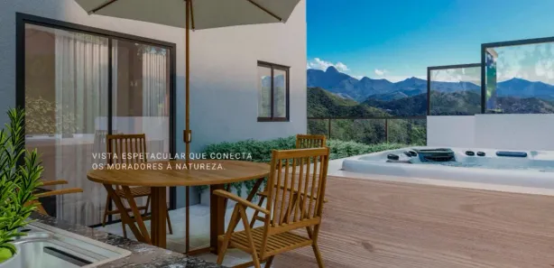 Cobertura com 3 Quartos à venda, 149m² no Corrêas, Petrópolis