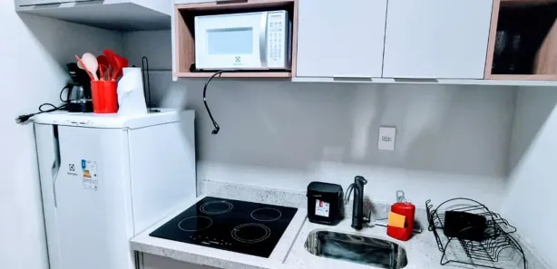 Flat com 1 Quarto para alugar, 40m² no Centro, São Vicente