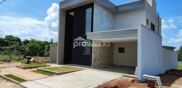 Casa com 3 Quartos à venda, 164m² no Rosa de Leiria Condomínio Horizontal, Goianira