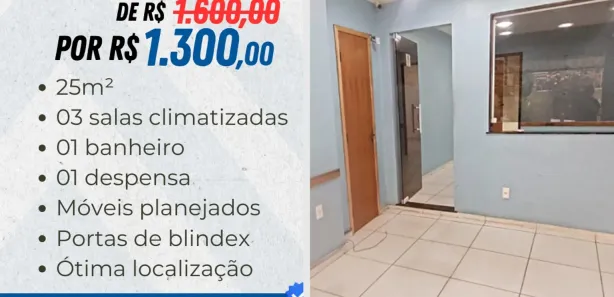 Loja / Salão / Ponto Comercial com 3 Quartos para alugar, 30m² no BNH, Mesquita