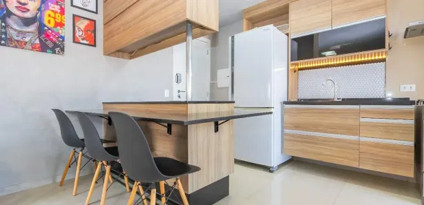 Studio com 1 Quarto para alugar, 45m² no Vila Izabel, Curitiba