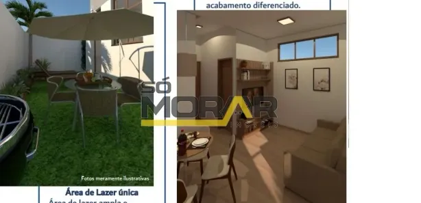 Casa com 2 Quartos à venda, 81m² no Maria Cândida, Pedro Leopoldo