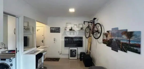 Kitnet com 1 Quarto à venda, 40m² no Ponta da Praia, Santos