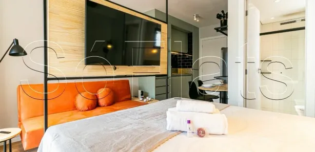 Studio com 1 Quarto para alugar, 25m² no Bela Vista, São Paulo