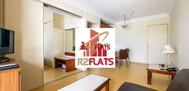 Flat com 1 Quarto para alugar, 45m² no Cerqueira César, São Paulo