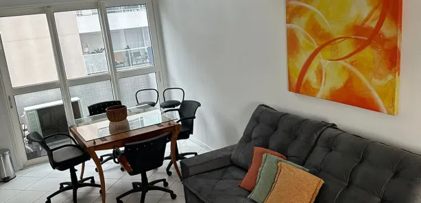 Flat com 1 Quarto para alugar, 69m² no Gonzaga, Santos