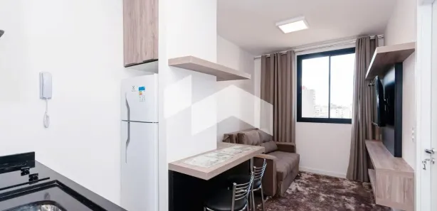 Apartamento com 1 Quarto para alugar, 25m² no Centro, Curitiba
