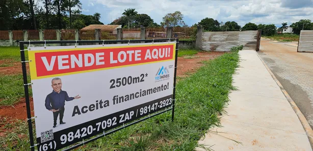 Terreno / Lote / Condomínio à venda, 2500m² no Park Way, Brasília