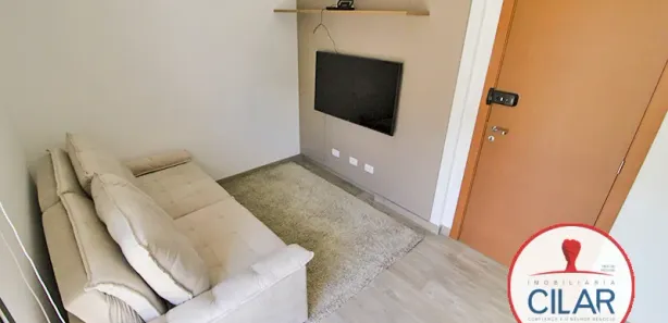 Apartamento com 1 Quarto para alugar, 37m² no Alto da Glória, Curitiba