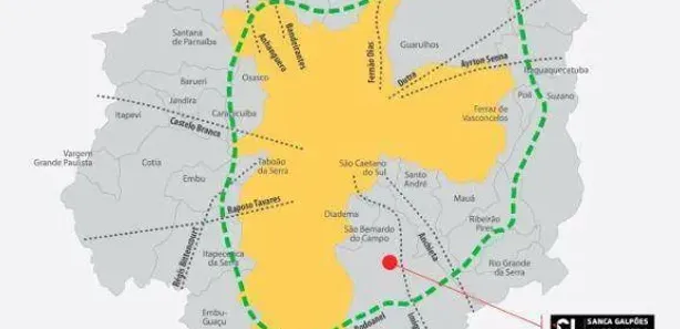 Galpão / Depósito / Armazém para alugar, 2022m² no Padroeira, Osasco