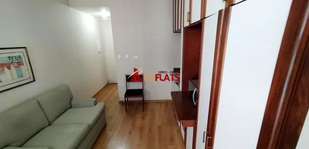 Flat com 1 Quarto para alugar, 34m² no Cerqueira César, São Paulo