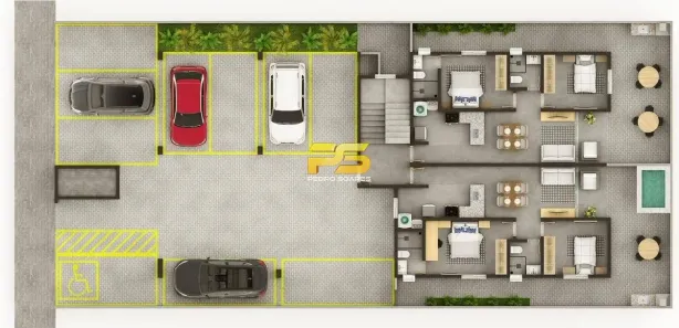 Apartamento com 2 Quartos à venda, 53m² no Jardim Oceania, João Pessoa