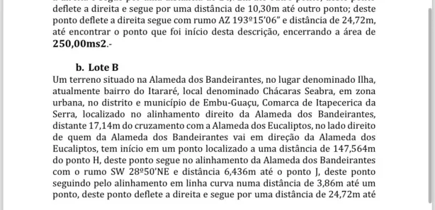 Terreno / Lote / Condomínio à venda, 250m² no Jardim Boa Vista, Embu-Guaçu