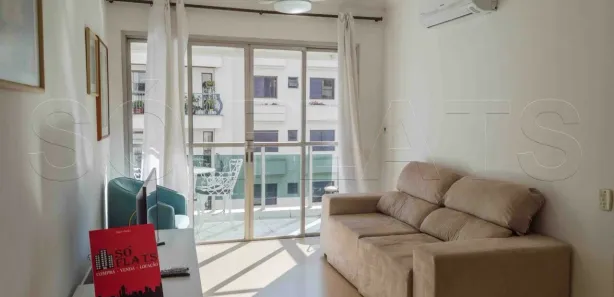 Flat com 1 Quarto para alugar, 45m² no Vila Nova Conceição, São Paulo