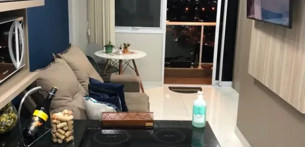 Flat com 1 Quarto para venda ou aluguel, 48m² no Centro, Jundiaí