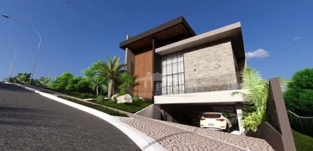 Casa de Condomínio com 3 Quartos à venda, 311m² no Condomínio Royal Boulevard Residence, Ibiporã