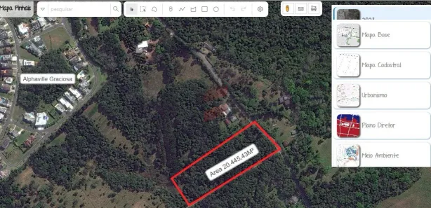 Fazenda / Sítio / Chácara à venda, 20445m² no Alphaville Graciosa, Pinhais