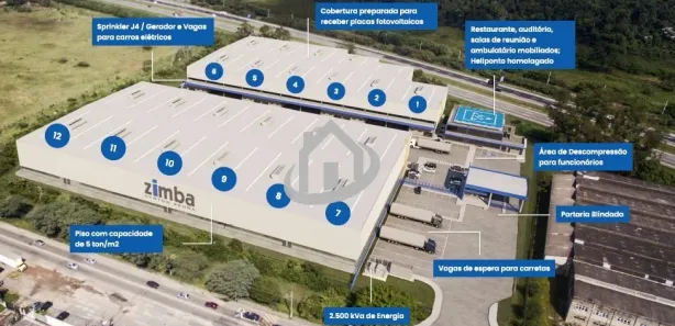 Galpão / Depósito / Armazém para alugar, 1470m² no Chácara São Joaquim, Itaquaquecetuba