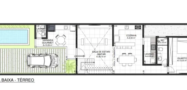 Casa de Condomínio com 3 Quartos à venda, 150m² no Horto Municipal, Campos dos Goytacazes