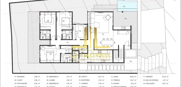 Casa de Condomínio com 3 Quartos à venda, 225m² no Vila de Abrantes (Abrantes), Camaçari