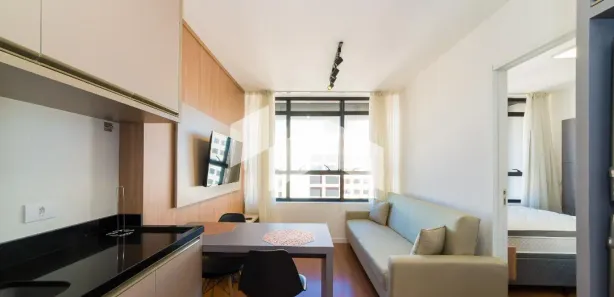 Apartamento com 1 Quarto para alugar, 29m² no Centro, Curitiba