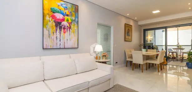Apartamento com 3 Quartos para venda ou aluguel, 104m² no Juvevê, Curitiba