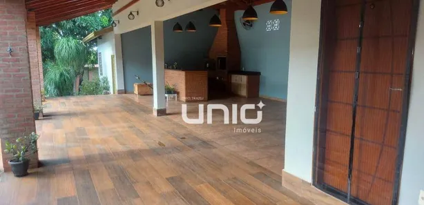 Fazenda / Sítio / Chácara com 3 Quartos à venda, 252m² no Estância Lago Azul (Ártemis), Piracicaba