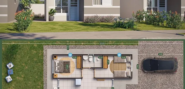 Ecovitta no Núcleo Habitacional Nobuji Nagasawa, Bauru